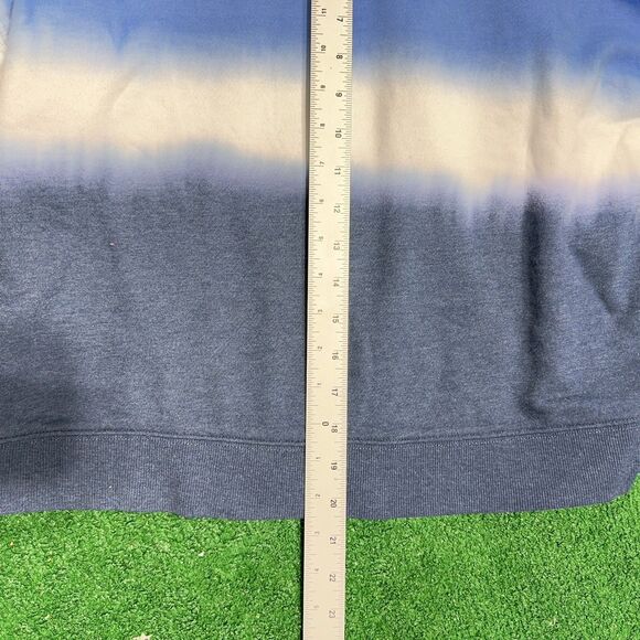 Calvin Klein Jeans Women’s Pullover Long Sleeve Hoodie Sweatshirt Blue Navy L - Picture 8 of 11